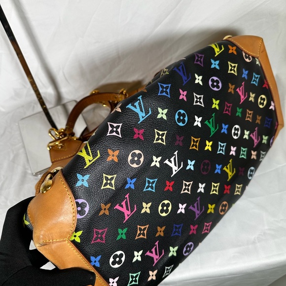 Louis Vuitton multi Ursula tote bag noir black - Picture 7 of 10